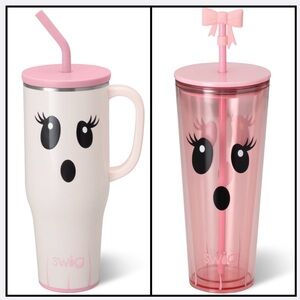 Swig Life 2025 Halloween Boo Crew Ghost 40oz Mug and 24oz Tumbler / NEW w/ tags